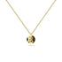 Solid 925 Sterling Silver Initial Alphabet Personalised Disc Necklace